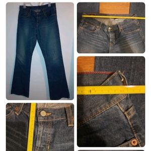 Vintage abercrombie & fitch all cotton flare jeans